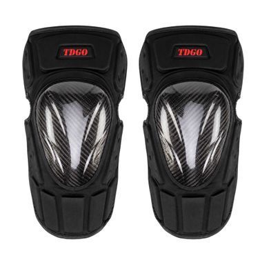 Мотонаколенники TDGO MS-5648 цвет черный