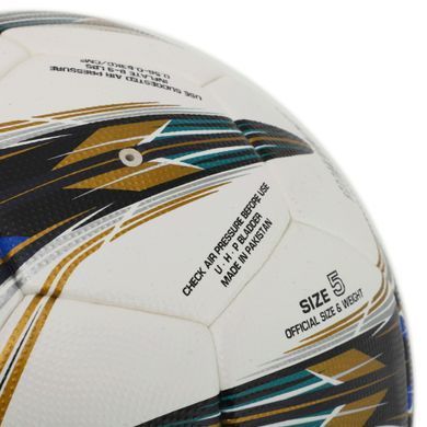 М'яч футбольний STAR ALL NEW POLARIS 5000 FIFA SB105TB колір білий-зелений
