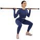 Бодибар Body Bar разборной 3-х секционный Zelart FI-9994-10 вес 10кг черный-коричневый