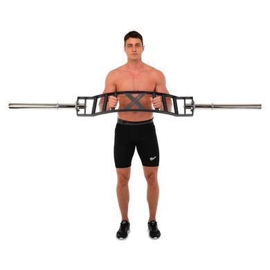 Гриф швейцарський мультихват Multi Grip Swiss Bar MDbuddy TA-3344 довжина 2,12 м &oslash;50мм чорний