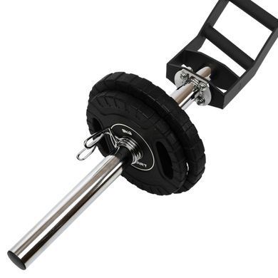 Гриф швейцарський мультихват Multi Grip Swiss Bar MDbuddy TA-3344 довжина 2,12 м &oslash;50мм чорний