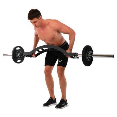 Гриф швейцарський мультихват Multi Grip Swiss Bar MDbuddy TA-3344 довжина 2,12 м &oslash;50мм чорний