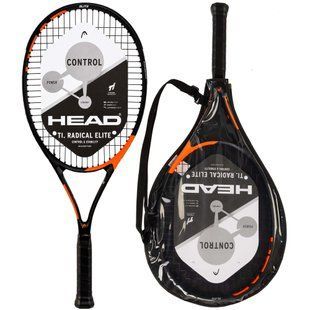 Ракетка для большого тенниса 27" HEAD Ti. Radical Elite 233402-2 grip-2 черный-красный