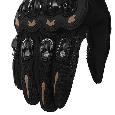 Мотоперчатки короткие для города с защитой RACING BIKER SC-04 размер XL цвет черный