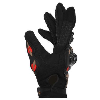 Мотоперчатки короткие для города с защитой RACING BIKER SC-04 размер XL цвет черный