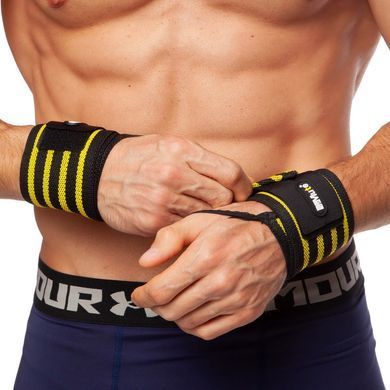 Бинты кистевые для жима STRENGTH WRIST WRAPS MUTE 9905-1 2штуки цвета в ассортименте