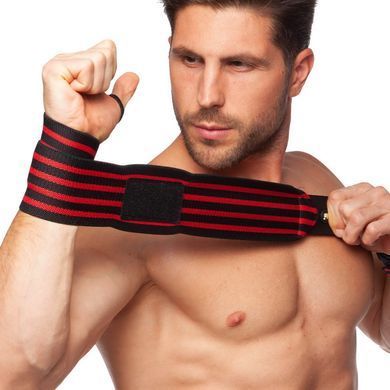 Бинты кистевые для жима STRENGTH WRIST WRAPS MUTE 9905-1 2штуки цвета в ассортименте