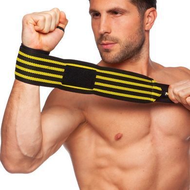 Бинты кистевые для жима STRENGTH WRIST WRAPS MUTE 9905-1 2штуки цвета в ассортименте