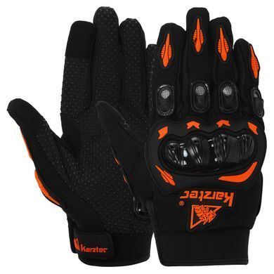 Мотоперчатки короткие для города с защитой RACING BIKER SC-04 размер XL цвет черный