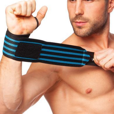 Бинты кистевые для жима STRENGTH WRIST WRAPS MUTE 9905-1 2штуки цвета в ассортименте