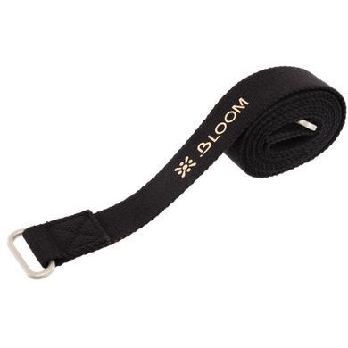 Ремень-стяжка для переноски коврика BLOOM YOGA PAD STRAP LB7089 цвет черный