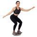Диск балансировочный балансборд деревянный WOOD BALANCE BOARD Zelart FI-4013 39,5 см черный