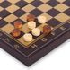 Шахматы шашки нарды 3 в 1 набор настольных игр доска из экокожи ZOOCEN L3008 размер 30x30см