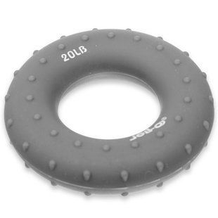 Еспандер кистьовий кільце JELLO FI-1787 розмір 20LB колір сірий