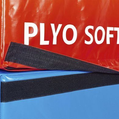 Бокс пліометричний тумба для кросфіту Пліобокс Soft plyometric box Zelart FI-5334-3 1шт 60см чорний