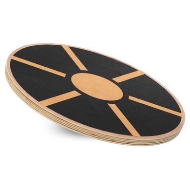 Диск балансувальний балансборд дерев'яний WOOD BALANCE BOARD Zelart FI-0912 39х7,5см кольори в асортименті