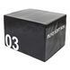 Бокс пліометричний тумба для кросфіту Пліобокс Soft plyometric box Zelart FI-5334-3 1шт 60см чорний