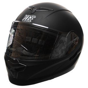 Мотошолом модуляр (flip-up) YOGE M-9404 розмір L (58-61) колір чорний