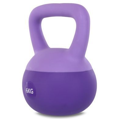 Гиря мягкая Zelart SOFT KETTLEBELL FI-0122-6 цвет фиолетовый
