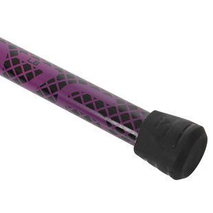 Бодібар Body Bar розбірний 3-х секційний Zelart FI-9994-8 вага 8кг черный-фиолетовый