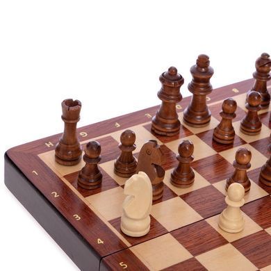 Шахматы настольная игра деревянные ZOOCEN X3008 размер 30x30 см
