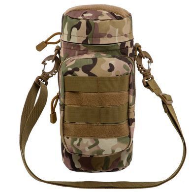 Подсумок тактический для емкости с водой и дополнительным отделением Military Rangers ZK-9104 цвет оливковый