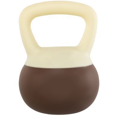 Гиря мягкая BLOOM SOFT KETTLEBELL LB7012-6 цвет белый-коричневый