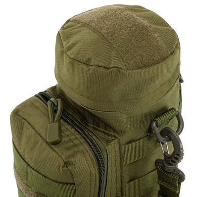 Подсумок тактический для емкости с водой и дополнительным отделением Military Rangers ZK-9104 цвет оливковый