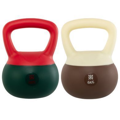 Гиря мягкая BLOOM SOFT KETTLEBELL LB7012-6 цвет белый-коричневый