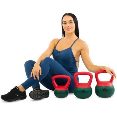 Гиря мягкая BLOOM SOFT KETTLEBELL LB7012-6 цвет белый-коричневый