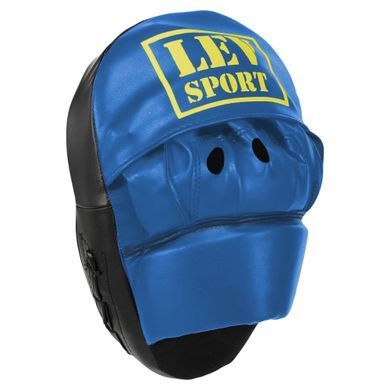 Лапа боксерська зігнута тренувальна Стрейч LEV LV-4292 колір червоний