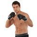 Снарядные перчатки-блинчики для бокса искусственная кожа BOXER 2015 размер L цвет черный