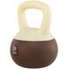 Гиря мягкая BLOOM SOFT KETTLEBELL LB7012-6 цвет белый-коричневый