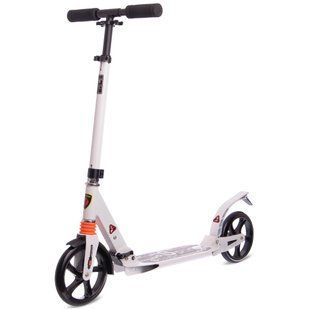 Самокат міський двоколісний складаний XINZ SCOOTER 116-A колір білий