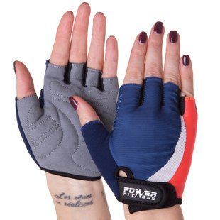 Рукавиці для фітнесу та тренувань POWER FITNESS A1-07-1444 розмір XS-S