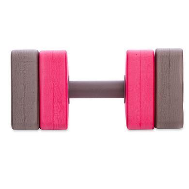 Гантель для аквафитнеса и аквааэробики аква-гантель Aqua Dumbbell MadWave Triangle Bar Float M082601 цвет серый