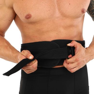 Пояс атлетический текстильный EZOUS LIFTING BELT O-06 размер S