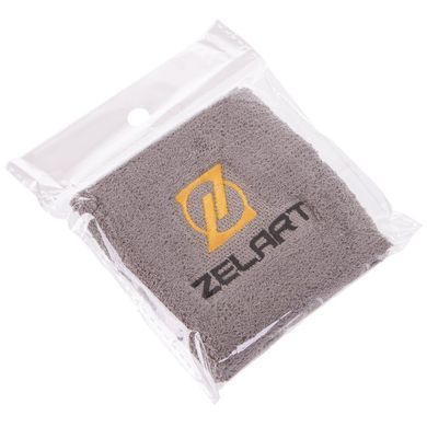 Напульсник спортивний махровий вбираючий вологу ZELART BC-2970 колір білий