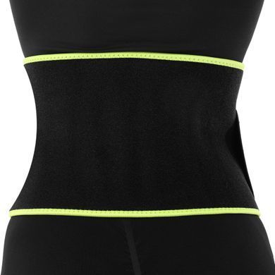 Пояс для схуднення SWEATY BELT MDbuddy FI-2636 колір чорний-рожевий