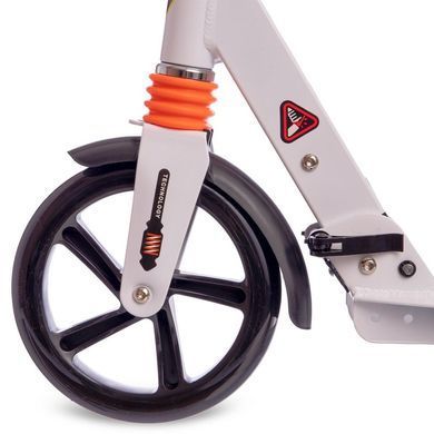 Самокат міський двоколісний складаний XINZ SCOOTER 116-A колір білий