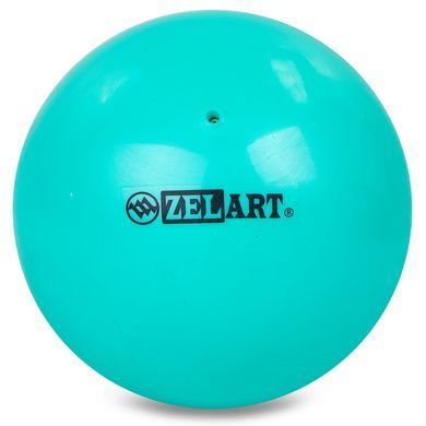 Мяч для художественной гимнастики Zelart RG200 цвет бирюзовый