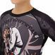 Рашгард лонгслив детский Zelart MONKEY JIU-JITSU 9534B BO-3624 размер S цвет черный