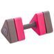 Гантель для аквафитнеса и аквааэробики аква-гантель Aqua Dumbbell MadWave Triangle Bar Float M082601 цвет серый