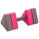 Гантель для аквафитнеса и аквааэробики аква-гантель Aqua Dumbbell MadWave Triangle Bar Float M082601 цвет серый
