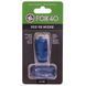 Свисток спортивный судейский пластиковый со шнурком WHISTLE MICRO SAFETY FOX40-9513 цвета в ассортименте