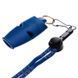 Свисток спортивный судейский пластиковый со шнурком WHISTLE MICRO SAFETY FOX40-9513 цвета в ассортименте