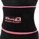 Пояс для схуднення SWEATY BELT MDbuddy FI-2636 колір чорний-рожевий