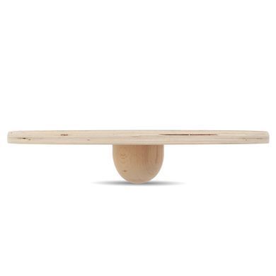 Диск балансировочный балансборд деревянный WOOD BALANCE BOARD Zelart FI-9666 39x7,5см синий