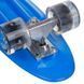 Пенни борд Penny Board круизер пластиковый со светящимися колесами 22" FISH SK-881-10 синий