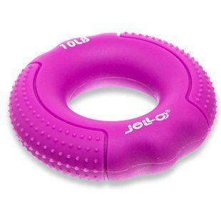 Эспандер кистевой кольцо JELLO FI-1788 размер 10LB цвет фиолетовый